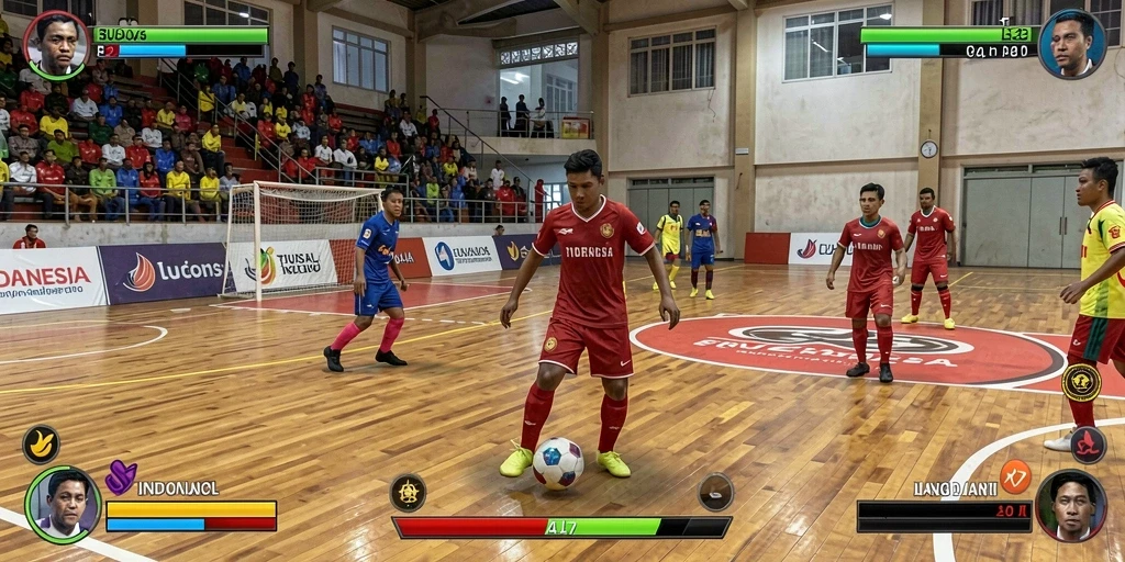 Cuplikan gameplay yang menggambarkan tantangan yang harus dihadapi.
