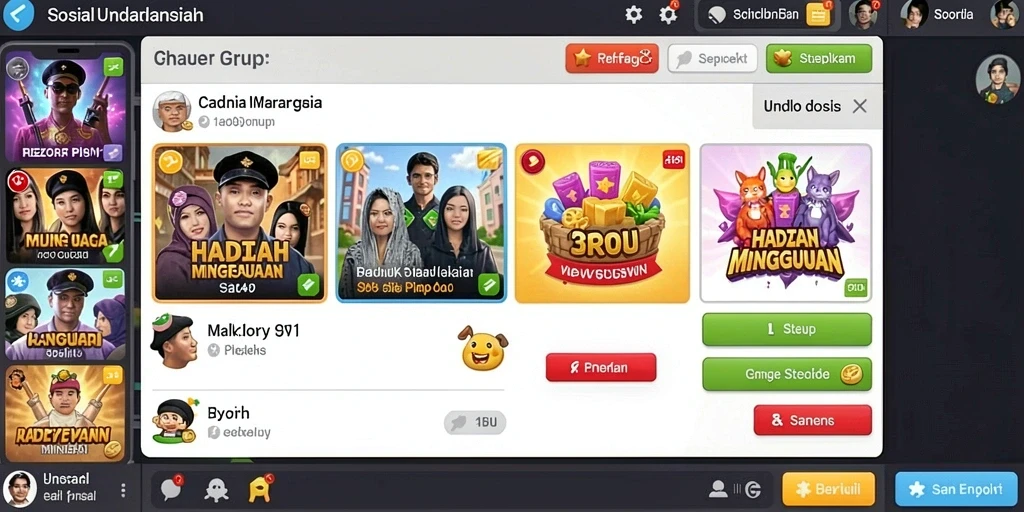 Pengaturan permainan yang fleksibel dan nyaman.