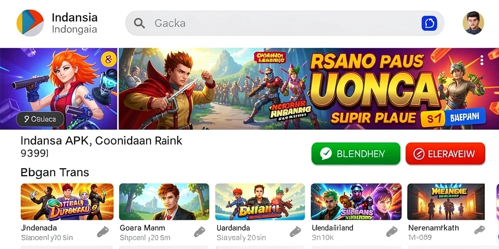 Screenshot menunjukkan berbagai item yang bisa didapatkan pemain.
