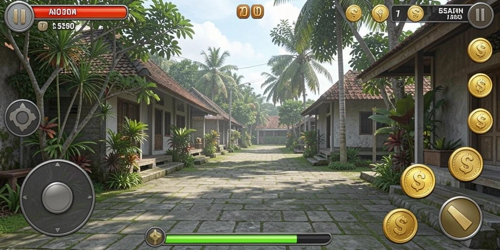 Visual menawan dari gameplay KKWIN.