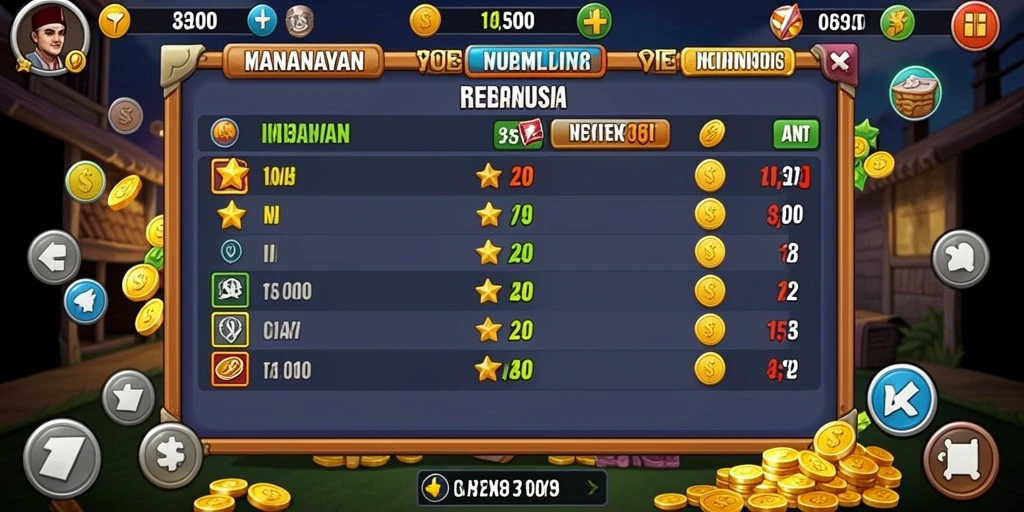 Screenshot memperlihatkan fitur interaksi sosial antar pemain.