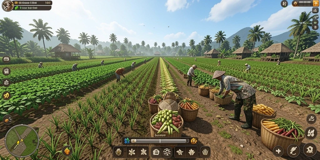 Screenshot menampilkan kelompok naga yang terlatih dan siap bertempur.