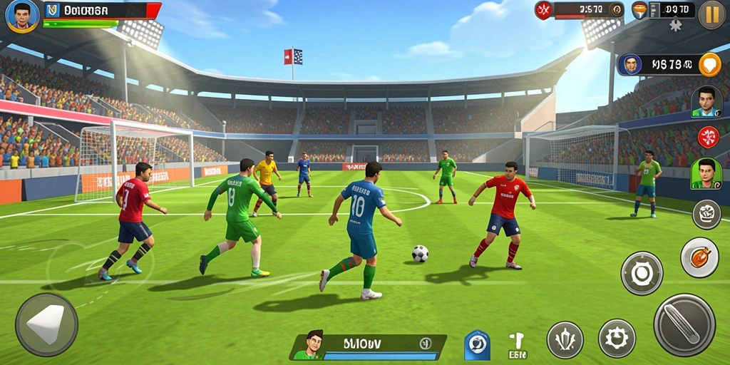 Tangkapan layar menunjukkan interaksi antara pemain dalam mode multiplayer.