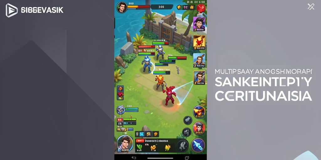 Fitur multiplayer yang memungkinkan bersaing dengan teman.