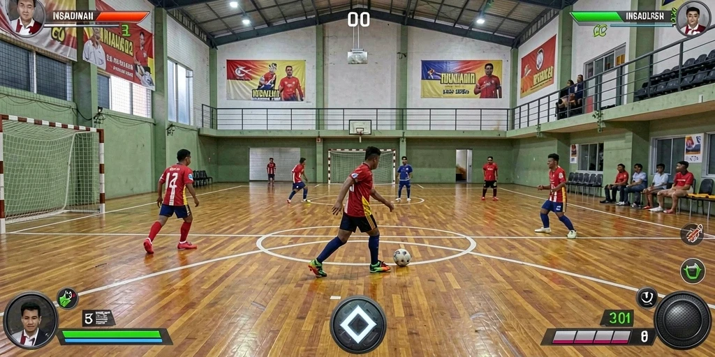 Berbagai mode permainan seru untuk dipilih.