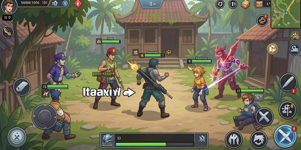 Mode multiplayer yang seru dan interaktif.